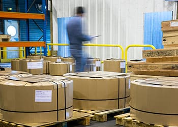 des couronnes d'orientation rollix conditionnées dans des cartons