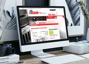 un écran affiche le site Rollix e-shop